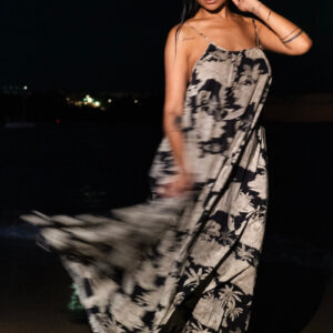 Ladies Toile Maxi Dress